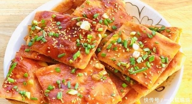 酱香|不用揉面,学校门口最火小吃摊,酱香饼做法,一看就好吃,零失败