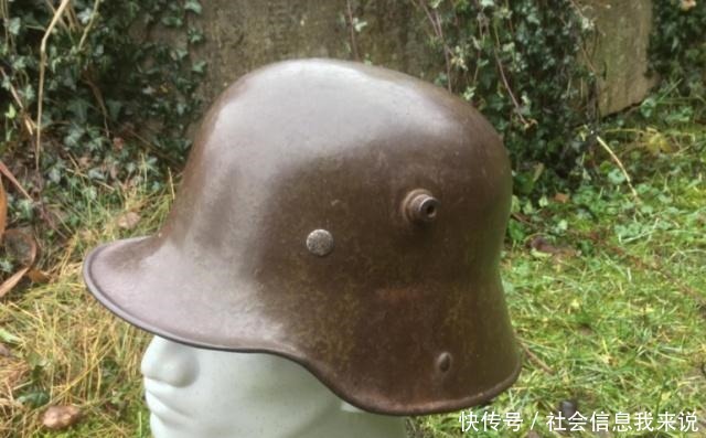 实用|德军经典钢盔,外形很接近于现代钢盔,既好看又实用
