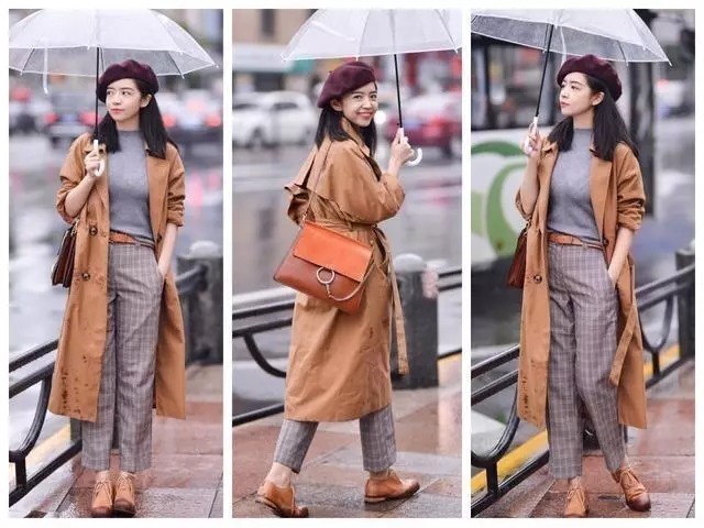 小仙女 大衣搭配针织衫和半身裙,穿出不一样的气质高级感,美出了新高度