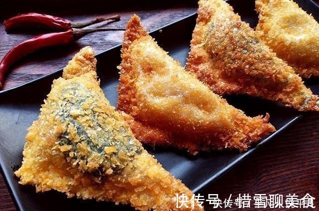 泥状|混沌皮别包猪肉了，包点水果粗粮做点心，酥脆香甜，咬一口满嘴香