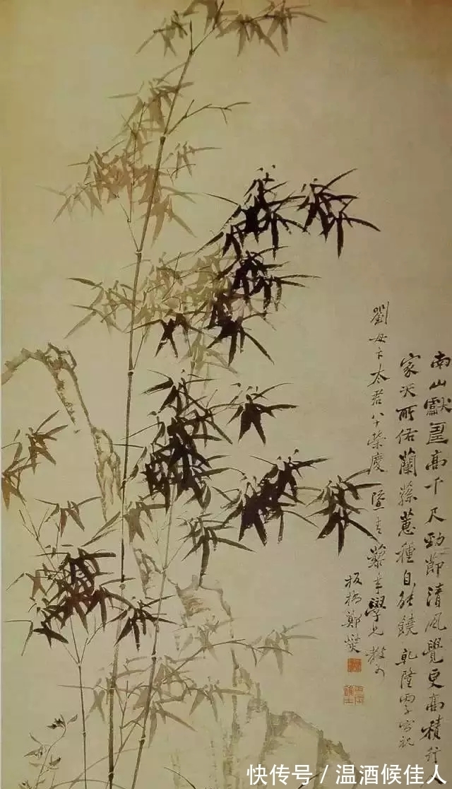 郑板桥$花鸟画｜飘逸俊朗！郑板桥画竹精选