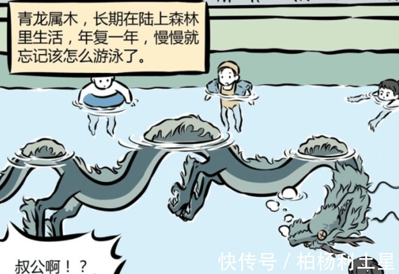 青龙|非人哉青龙不让人省心,不仅不会游泳,还要人照顾