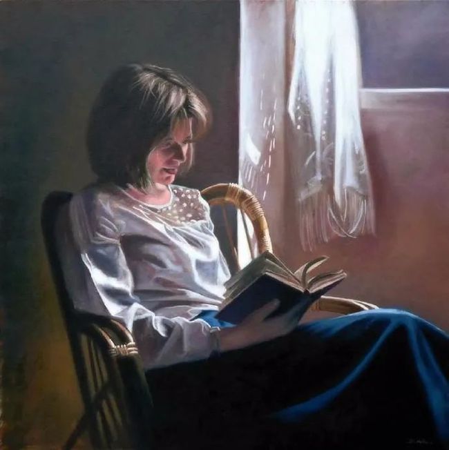 艺术学院$法国女画家:魅力独特的色粉味道