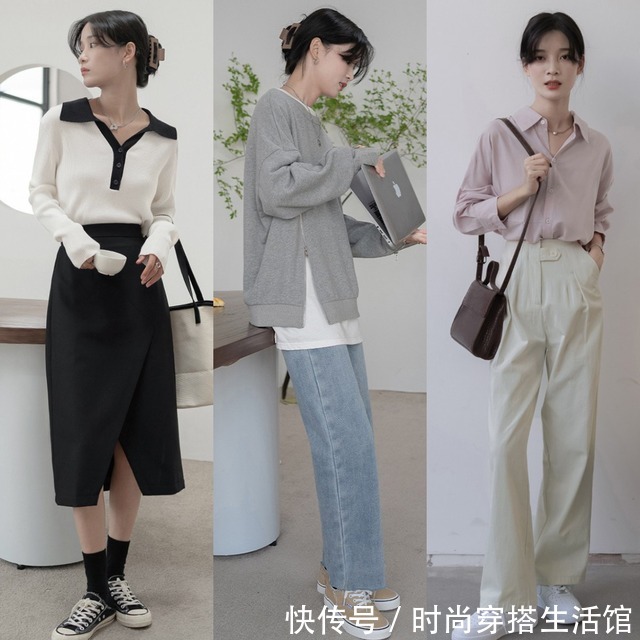 西装外套|秋天上班怎么穿?这24种简约轻熟风穿搭示范,照着穿就对了