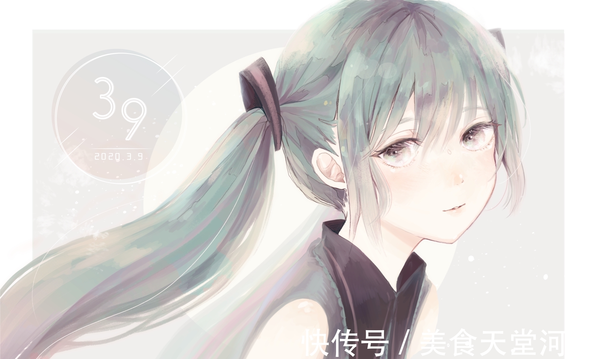 淡雅风女孩|淡雅风女孩插画欣赏