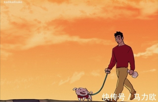蜡笔小新|画师自绘蜡笔小新成长图,不平凡的小新还是走上了广志的老路?