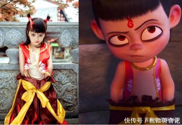 兴趣|7岁男孩cos哪吒神还原,妈妈都被折服还是给娃培养一门兴趣吧