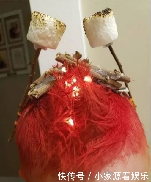 后脑勺|这外国人的奇葩发型,肚子都笑破了皮!哈哈哈哈哈哈!