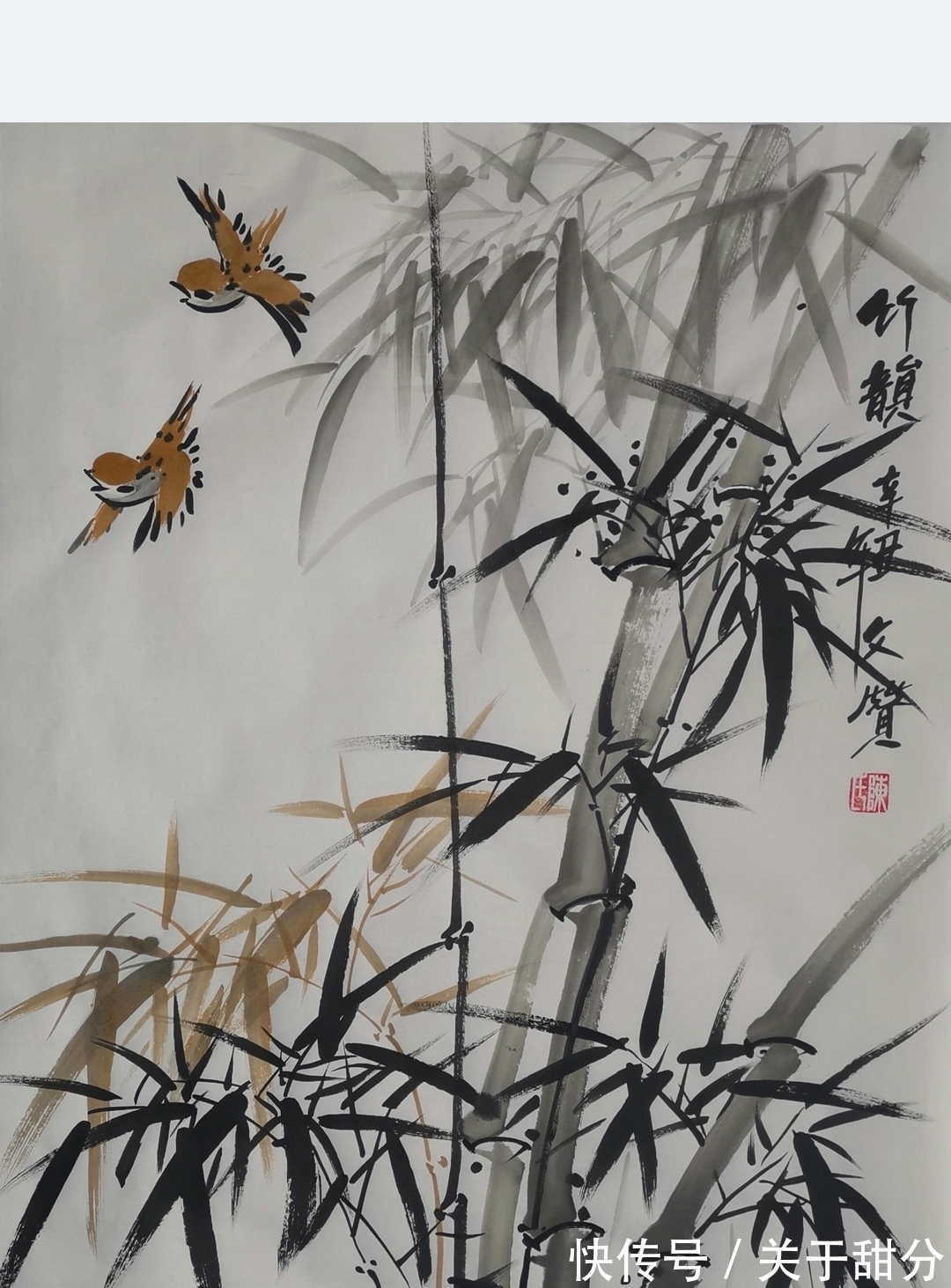 写意花鸟画@四季花开,国画写意花鸟画作品分享