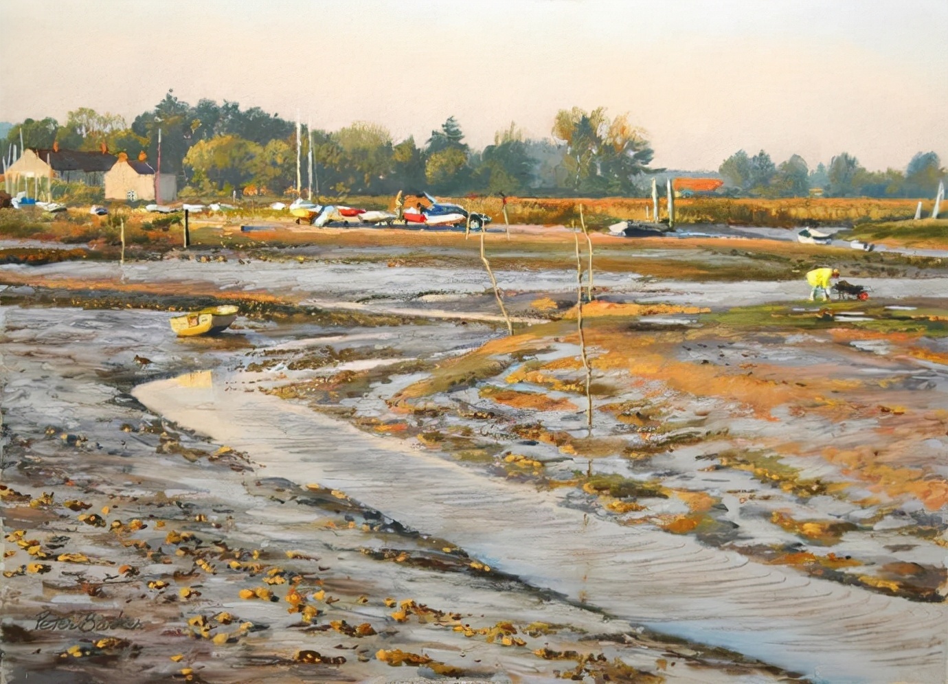 Peter#英国Peter Barker油画风景(二)