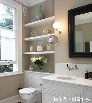 小户型|小户型卫生间别再装置物架了,如今都流行这样改造设计,太聪明了