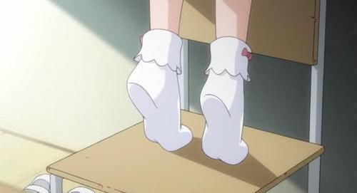 雪野|日本动漫中五个美脚丫小萝莉,龙娘小粗腿可爱,老师上课脱鞋太美