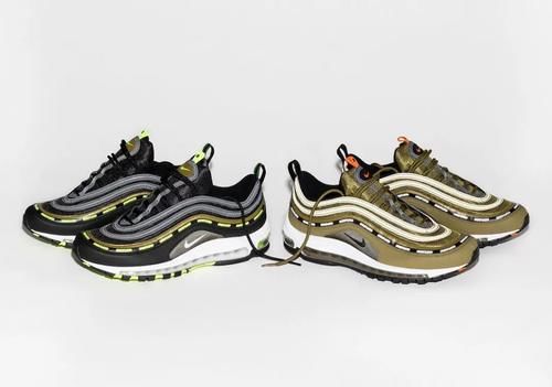  配色|UNDx耐克AirMax97本月将袭AJ13扣碎配色实物公布