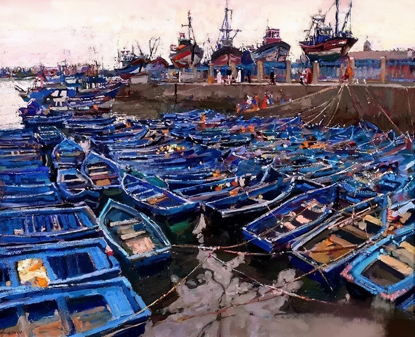 时代感|独具时代感的油画,他是列宾美院的荣光!