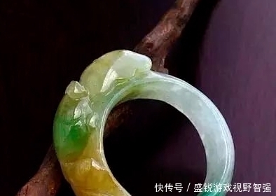 一刀切|4300元买的木那原石,一刀切出罕见的三彩手镯!涨!