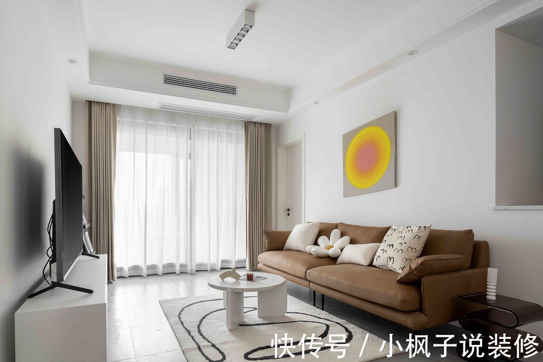 美滋滋|套内77㎡两房,装修现代北欧风,敞亮舒适,心里美滋滋