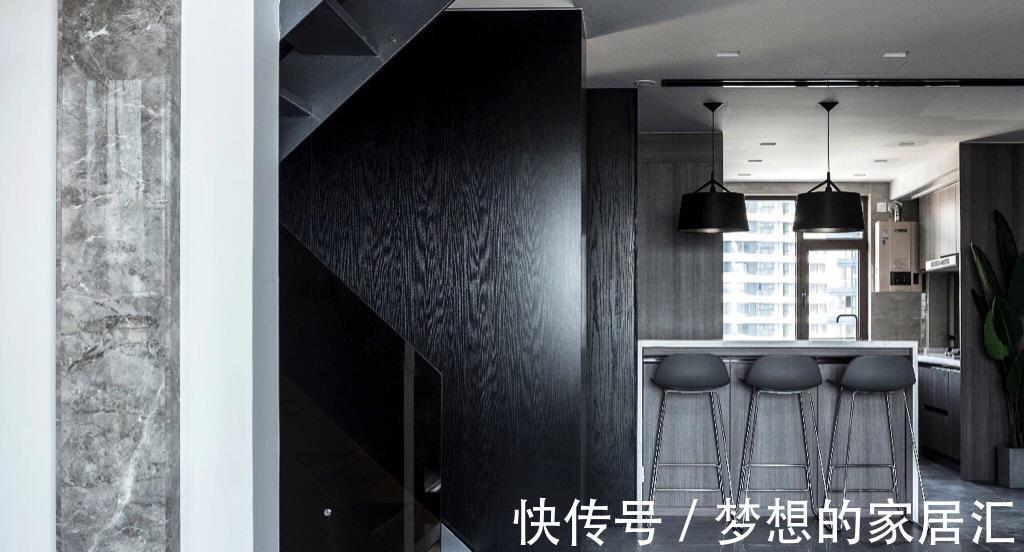 韵味|用黑色作为主角色打造空间,不一样的雅致,让新家变得独特有韵味