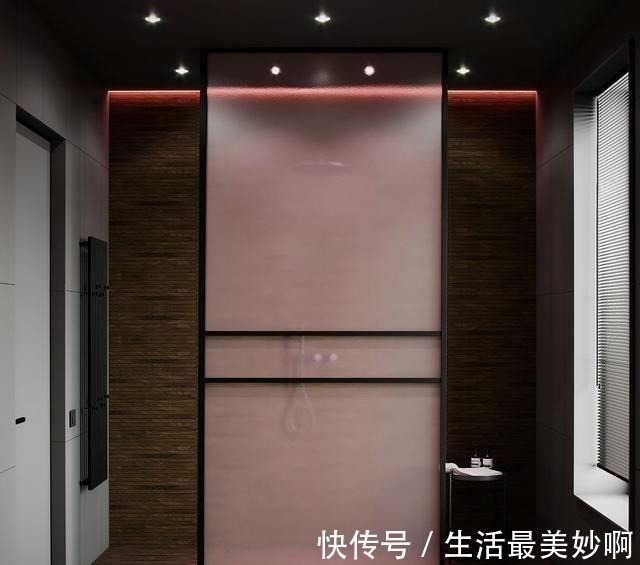 背景墙|工业风格的复式大宅，高级又有质感，健身房很帅气！