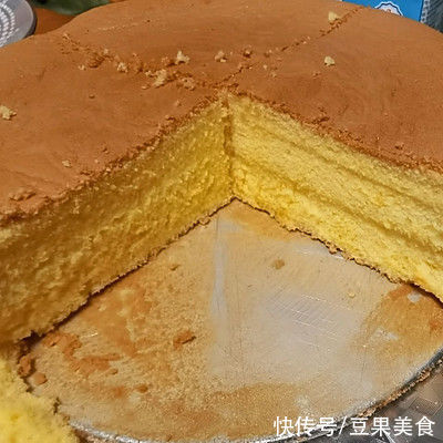 简单快手,超级好吃,你一定要学的八寸戚风蛋糕