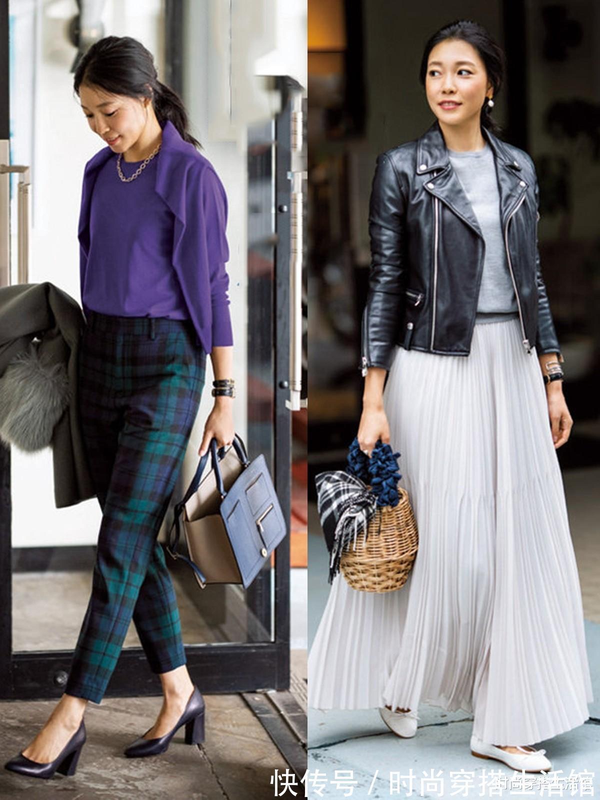 毛衣|肤色暗黄女人少穿黑白灰,手把手教你配色技巧,时髦高级又显白