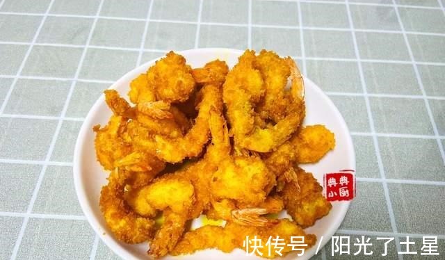 好吃|外酥里嫩，好吃到吮手指的脆皮虾，家里有小朋友的一定要做一回！