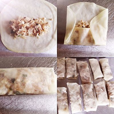 油酥|香煎白萝卜卷饼