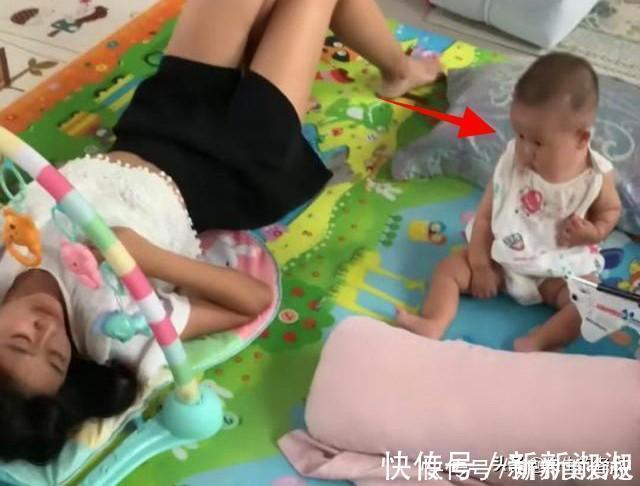 举动|不着调小姨，忽悠宝宝的举动火了，一脸淡定的宝宝硬被“哄哭”了
