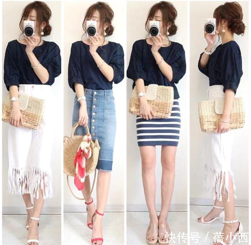 洋气|又被日本小姐姐的穿搭折服了,时髦洋气又减龄,学起来真不难