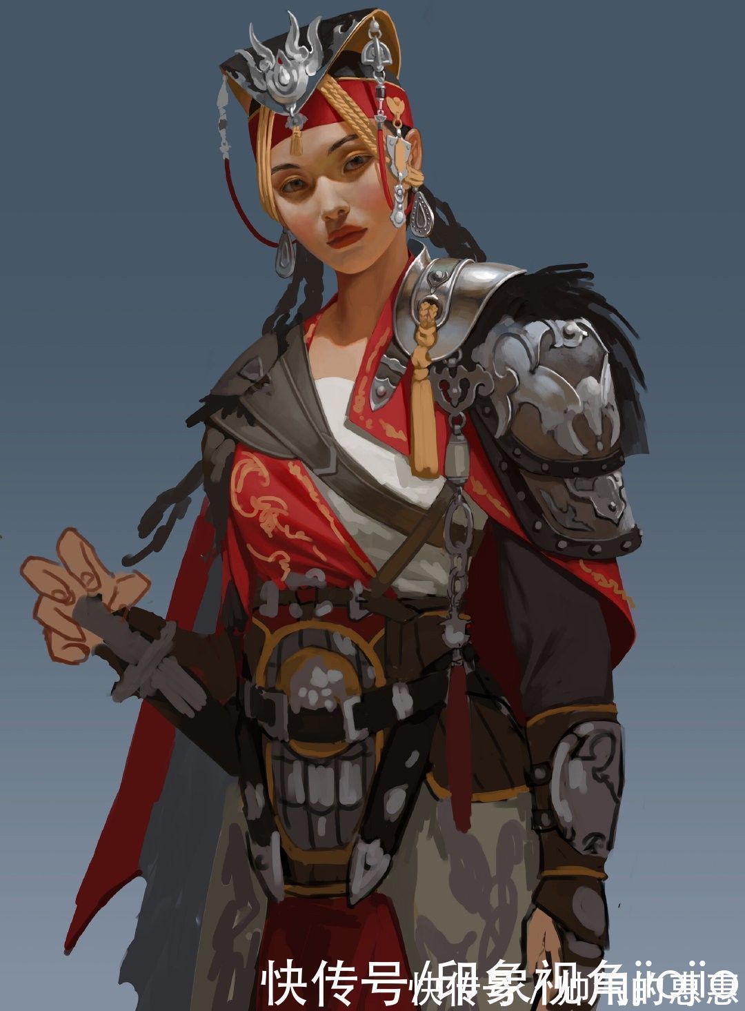 mam ba&潮流中世纪元素混搭风,细腻精美魔幻的角色设定