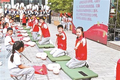 首师附密云|普及急救知识 中小学频出招