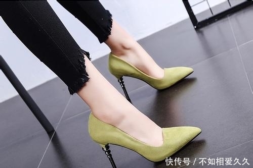 大气|奢华大气的细跟鞋,体现出你的优雅时尚范儿