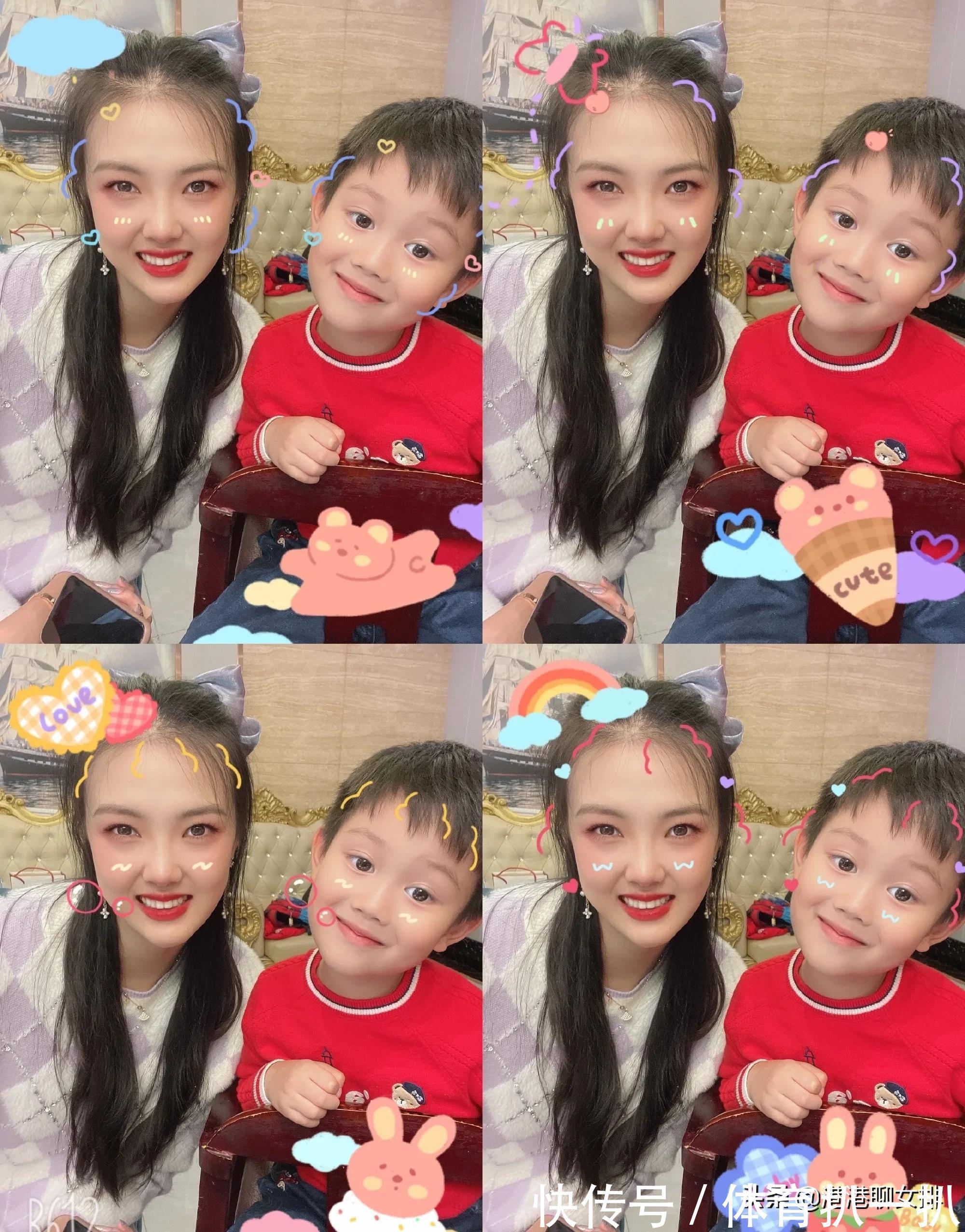张常宁|张常宁发文庆祝生日,旁边的小孩实力抢镜,球迷:开心之余要努力