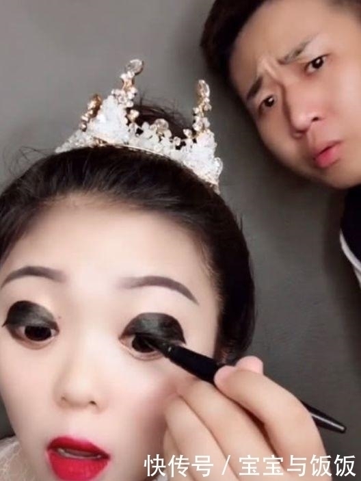 眼线|新娘画死亡眼线,本以为是“青铜”,睁开眼那一刻,单眼皮的痛