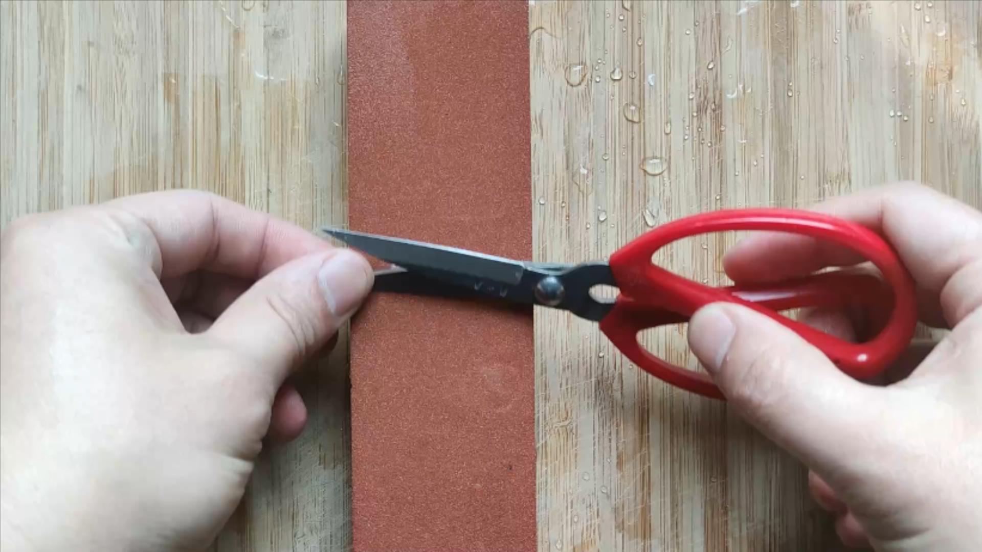 不管剪刀有多钝,学会一招,立马锋利如新,剪棉花非常轻松简单