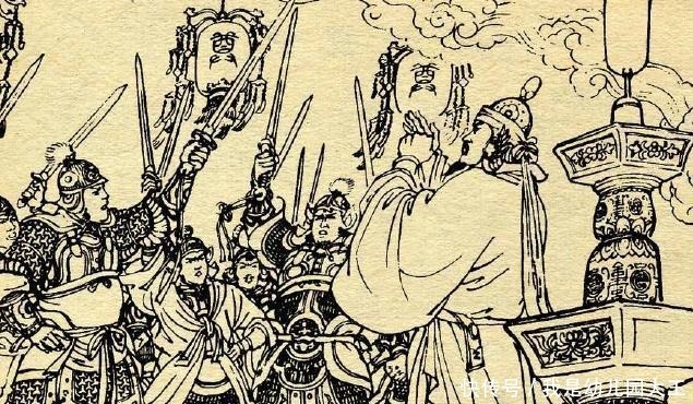 连环画|连环画《兴唐传》之《伍建章骂殿》,人物神态栩栩如生