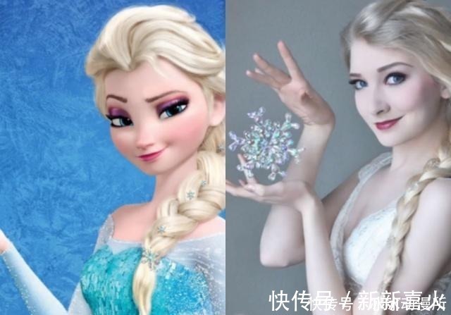 迪士尼|当迪士尼六位公主变成“真人”之后，艾莎气场强大，美人鱼好美