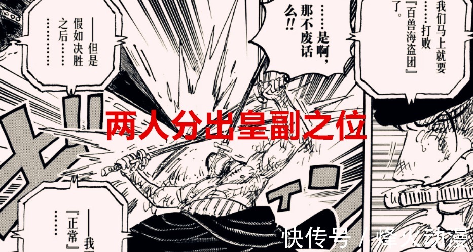 索隆|海贼王1031话解读：草帽团会面临两场内斗，暗示了实力地位的象征