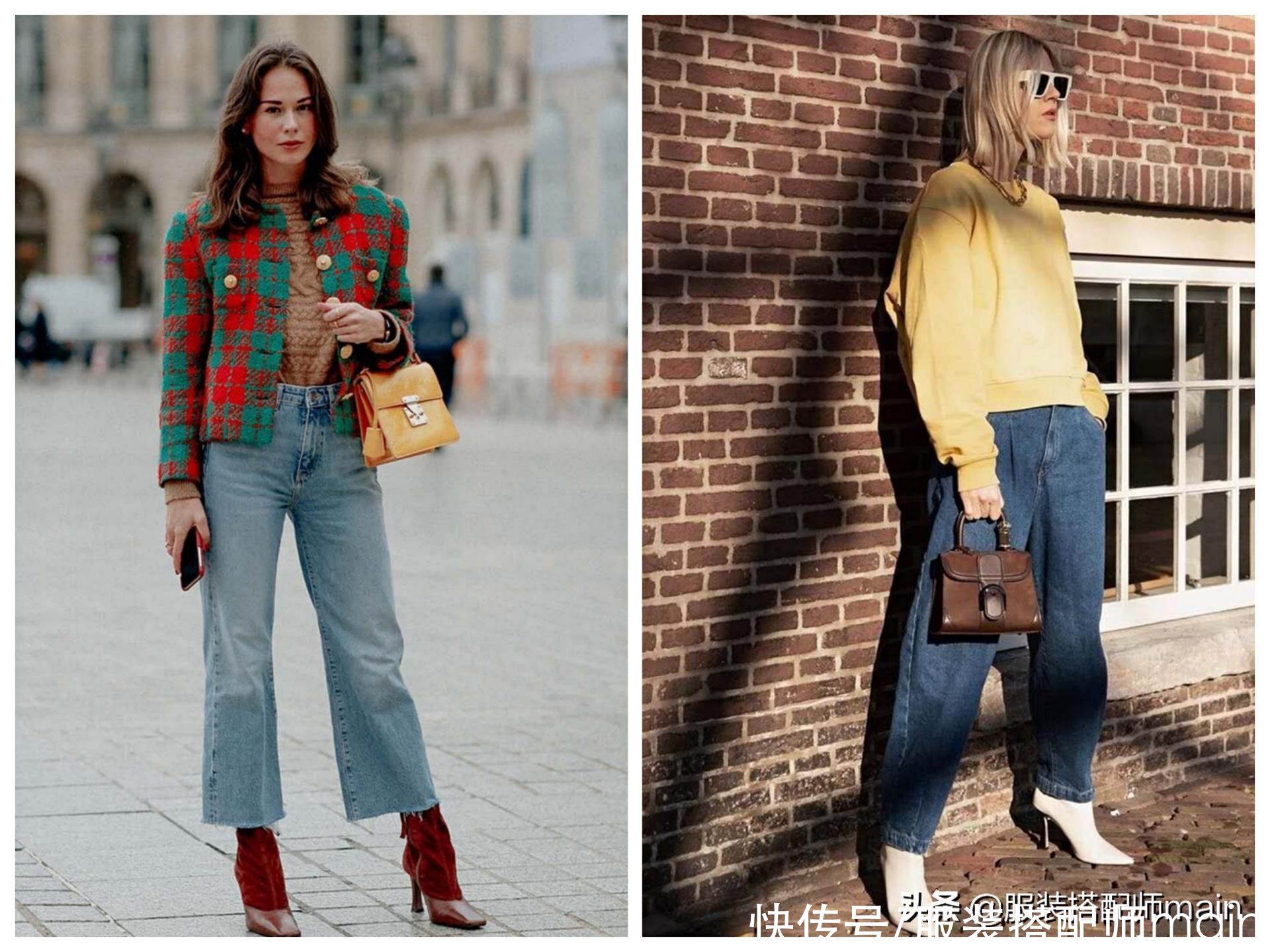 个子矮、小肚腩、腿短、臀宽、微胖，直筒牛仔裤通通帮你解决