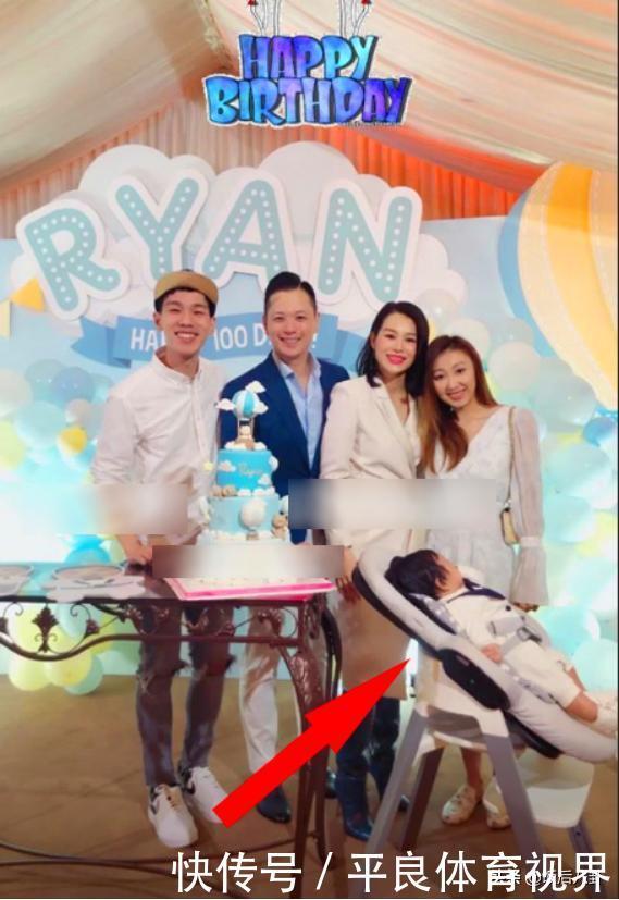 胡杏儿为二胎儿子办百日宴宾客云集,宝宝