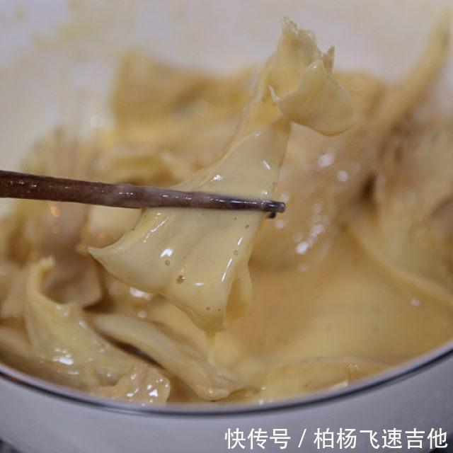 面糊|干炸蘑菇,香酥美味,下酒好菜