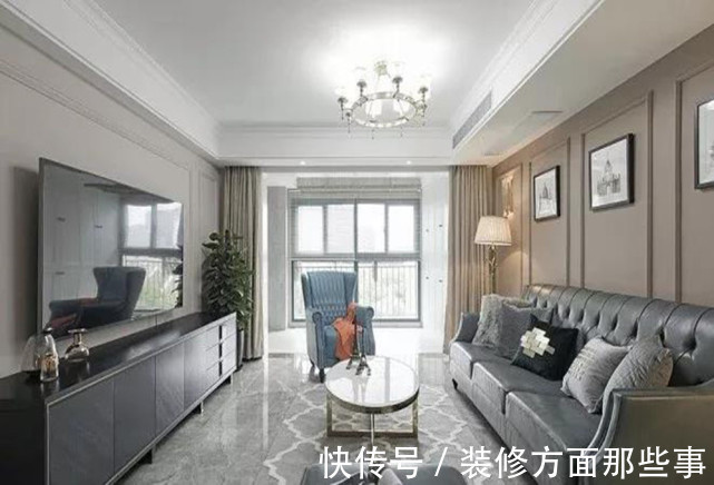 书房|美炸天的113 ㎡美式三居室,同事直接赖着不走了!