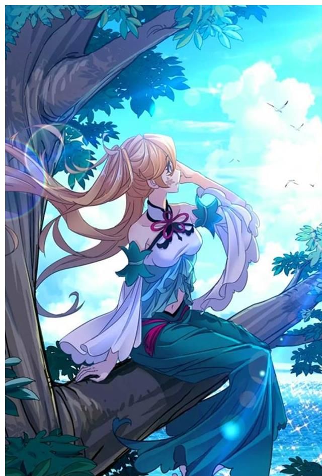 接受|斗罗大陆-漫画里的"金发美少女",拥有主角颜值-白沉香