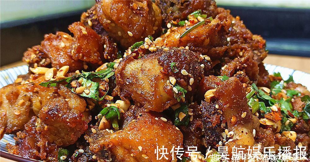 小猫|“麻辣香酥鸡”不用去买来吃，自己就可以做，味道不比买来的差