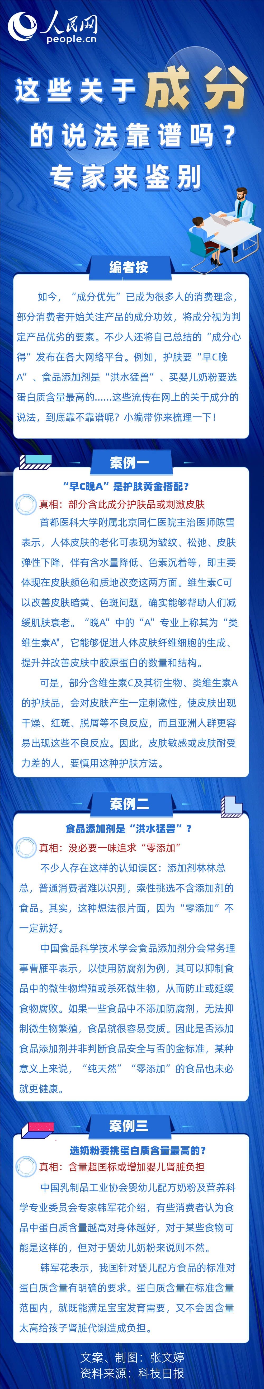 说法|这些关于成分的说法靠谱吗？专家来鉴别