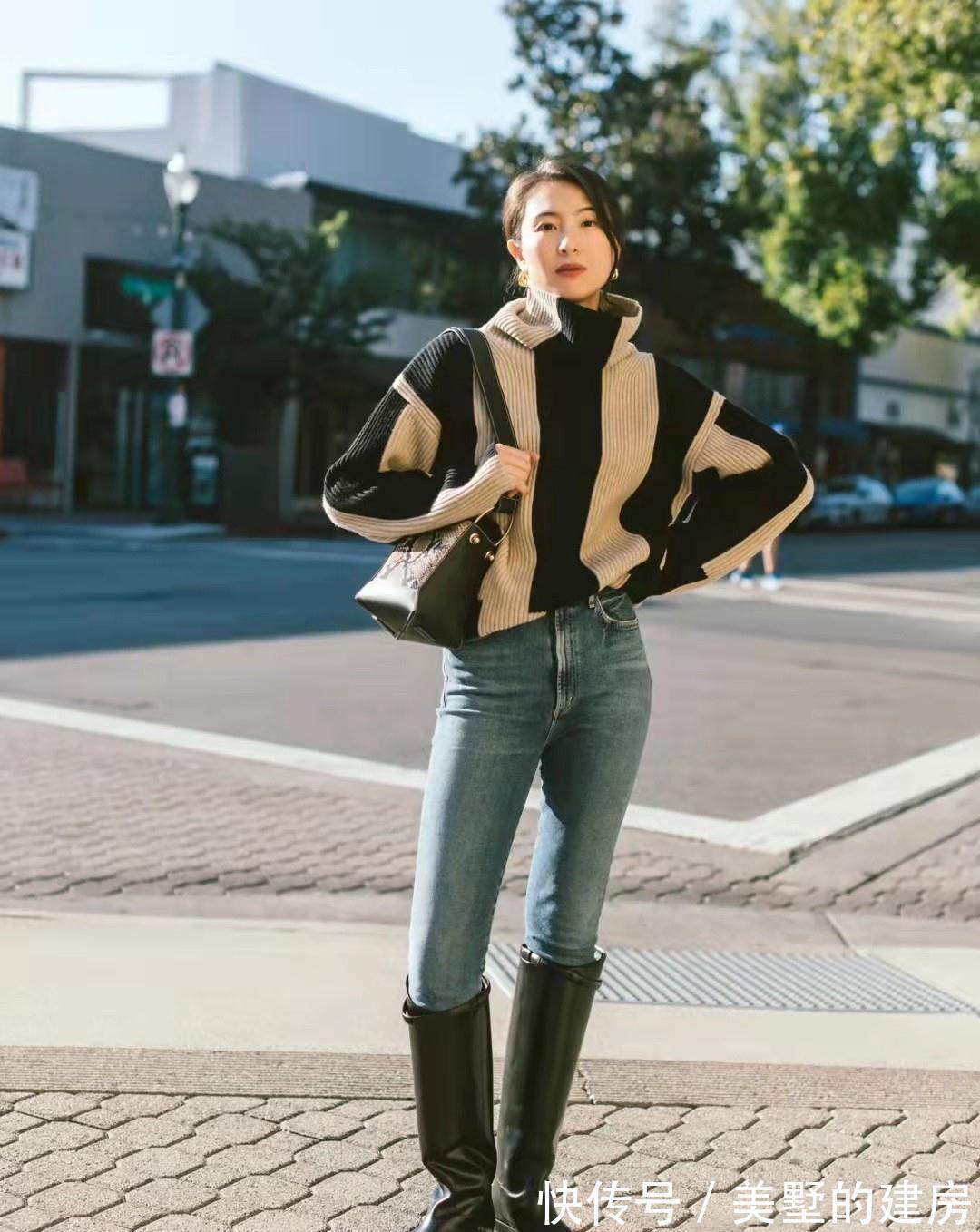 时髦 服装在精不在多,入冬穿搭试试这几种搭配,保暖时髦还耐看