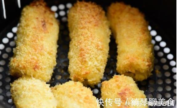 香蕉,这样做健康又好吃,外脆里嫩,大人孩子抢着吃,一盘都不够