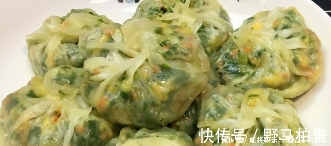 和面|包子最新做法,不发面,不和面,做出的包子晶莹剔透,太馋人了