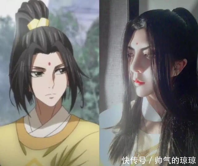 魔道祖师一个能cos魔道所有角色的女人，真是要吹爆她的颜啊