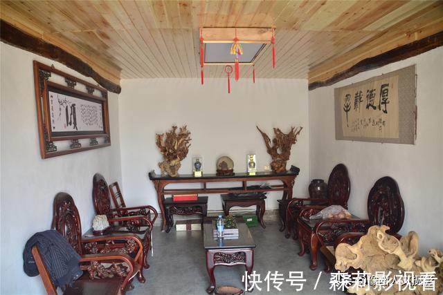 李大师|倔强老头潜心根雕30年,两层土楼堆满获奖作品,不卖钱甘守贫寒