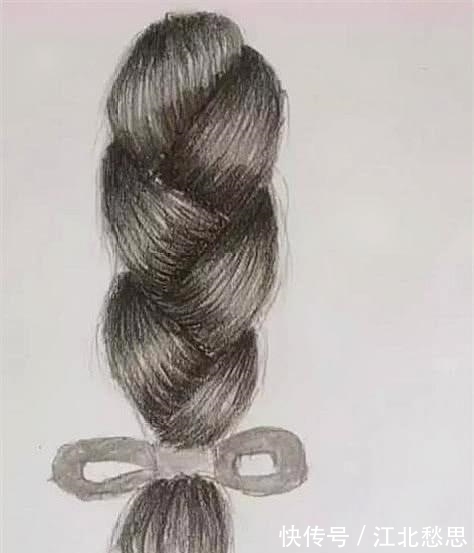 小哥哥&小哥哥素描画发型,画完后多添了一笔,网友:好好的发型被毁了